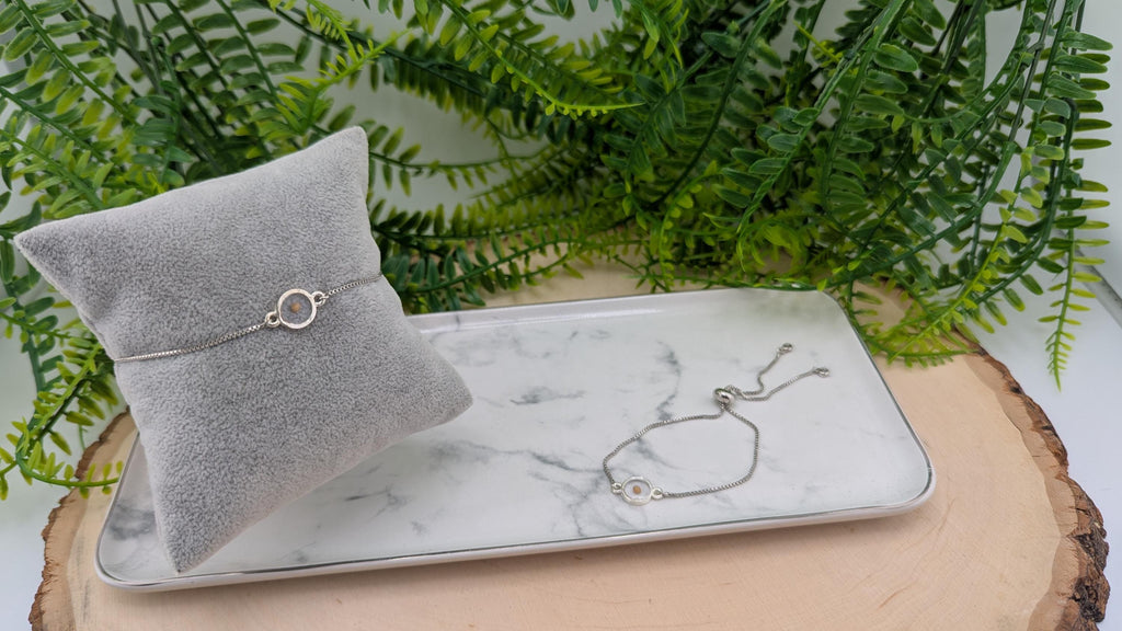 Mustard Seed slider chain bracelet