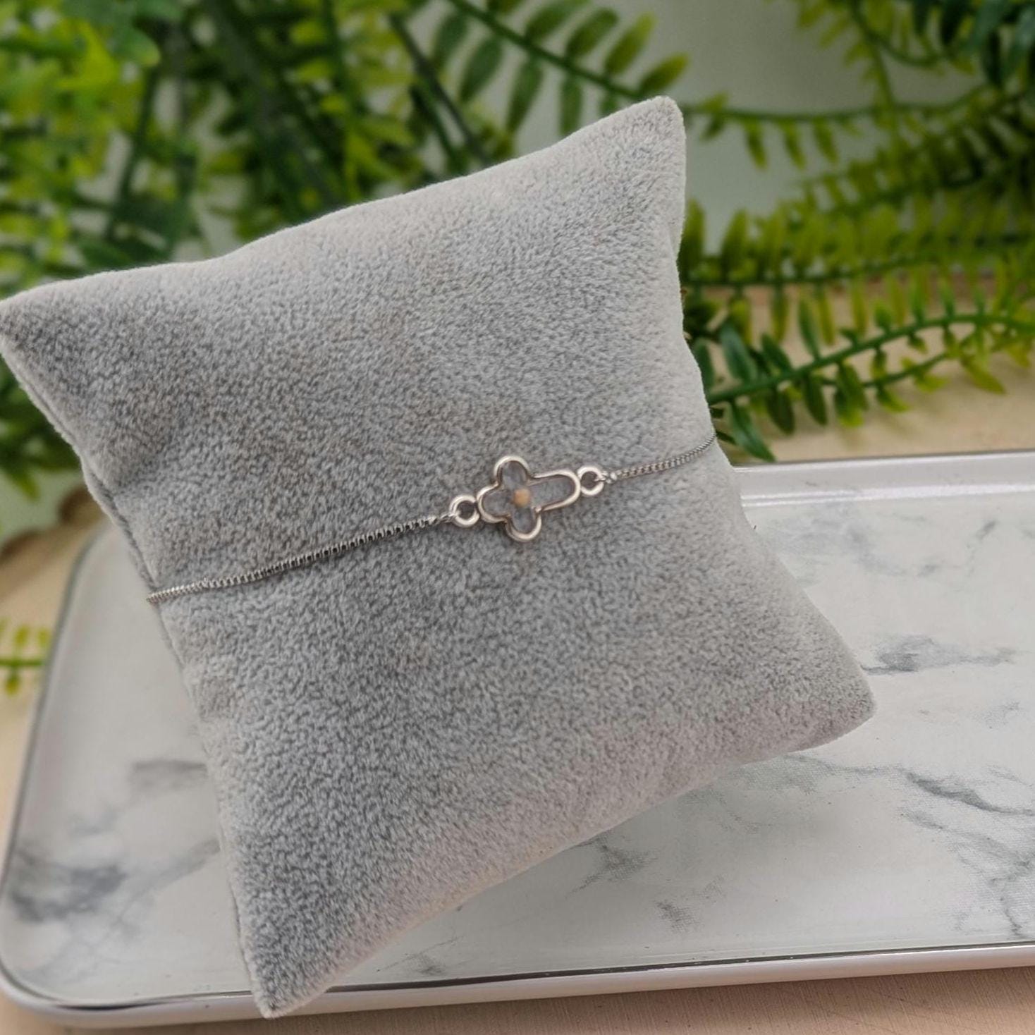 Mustard Seed slider chain bracelet